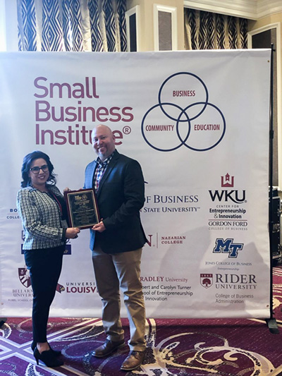 UNM Anderson School of Management Students Take 1st Place Honors in National Small Business Institute Competition